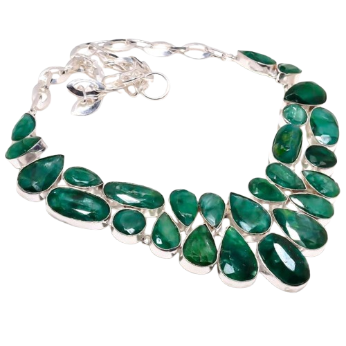 Green Crystal Necklace